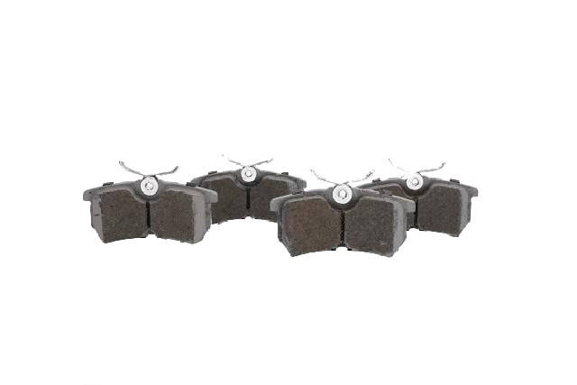 Side view of ASHIKA 51-00-00005 Brake pad set Rear Axle