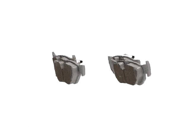 Side view of ASHIKA 51-00-00008 Brake pad set Rear Axle