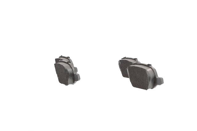 Side view of ASHIKA 51-00-00013 Brake pad set Rear Axle