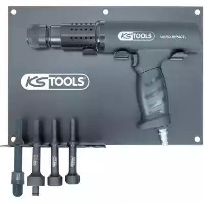 KS TOOLS 515.3880 Chisel Hammer Set Air Consumption: 114l/min, Operating Pressure: 6,3bar, Impact Count: 2200Blows/min