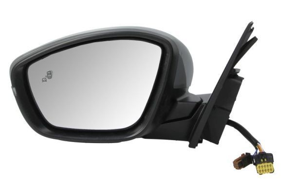 BLIC 5402-08-2002089P Wing mirror Left, Electric, Convex, primed-image-9899814