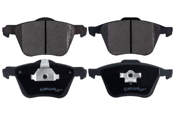 SWAG 55 91 6504 Brake pad set Front Axle, with piston clip-image-9907804