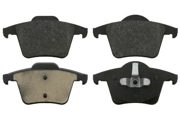 SWAG 55 91 6508 Brake pad set Rear Axle, with piston clip-image-9907807