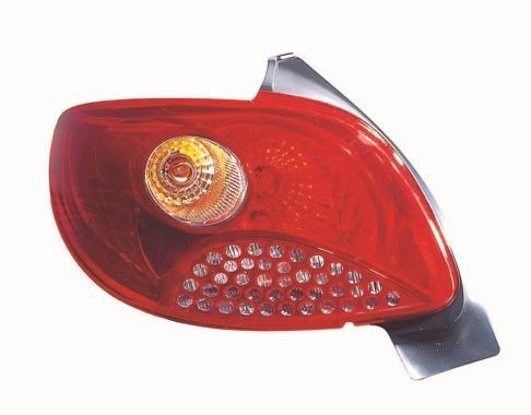 ABAKUS 550-1951R-UE Rear light without bulb, Right, PY21W