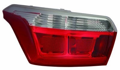 ABAKUS 552-1944L-LD-UE Rear light Left, without bulb, P21/5W-image-9919449