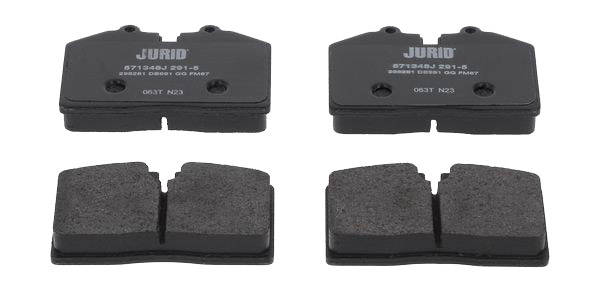 JURID 571348J Brake pad set prepared for wear warning indicator-image-9949968