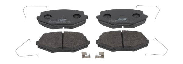 JURID 572385J Brake pad set with acoustic wear warning