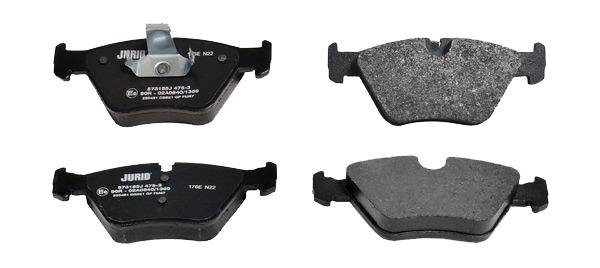 JURID 573185J Brake pad set prepared for wear warning indicator-image-9951465