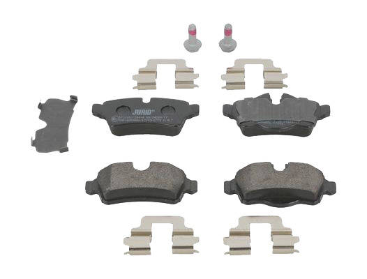 JURID 573200J Brake pad set prepared for wear warning indicator-image-9951489
