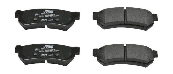 JURID 573633J Brake pad set not prepared for wear warning indicator-image-9951909