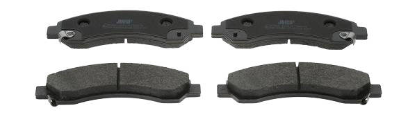 JURID 573669J Brake pad set with acoustic wear warning-image-9951948