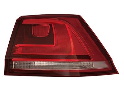 VAN WEZEL 5767936 Rear light Right, without bulb holder, Outer section-image-9954252