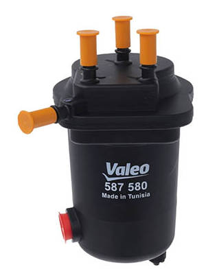 VALEO 587580 Fuel Filter with connection for water sensor