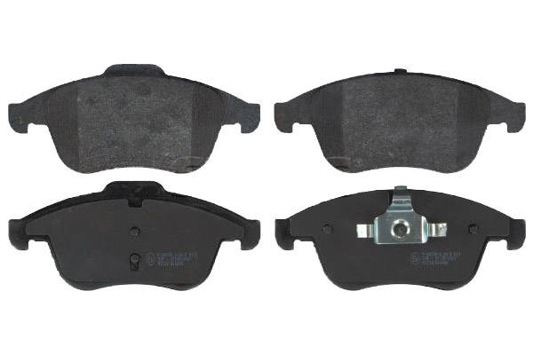 SWAG 60 11 6187 Brake pad set Front Axle, with piston clip-image-9976143