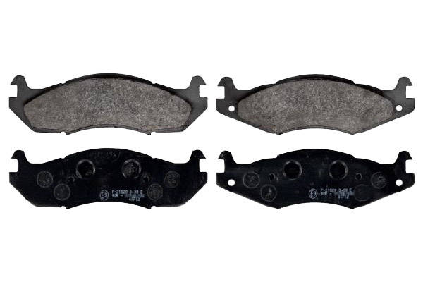 SWAG 60 11 6196 Brake pad set Front Axle-image-9976149