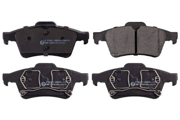 SWAG 60 91 6428 Brake pad set Rear Axle, excl. wear warning contact-image-9976241