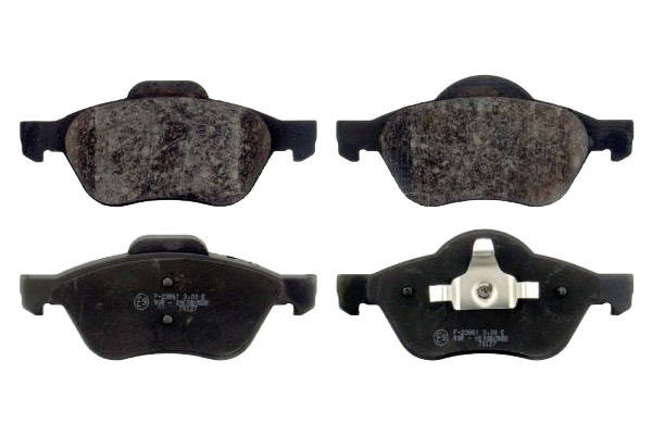 SWAG 60 91 6435 Brake pad set Front Axle, with piston clip-image-9976243