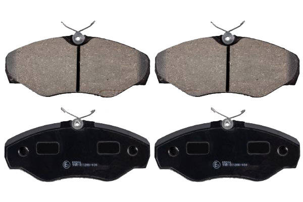 SWAG 60 91 6473 Brake pad set Front Axle, excl. wear warning contact-image-9976247