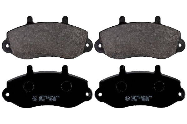 SWAG 60 91 6494 Brake pad set Front Axle, excl. wear warning contact-image-9976250