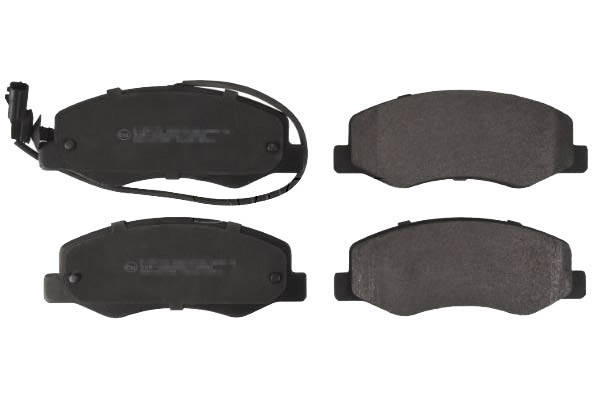 SWAG 60 91 6819 Brake pad set Rear Axle, incl. wear warning contact-image-9976261